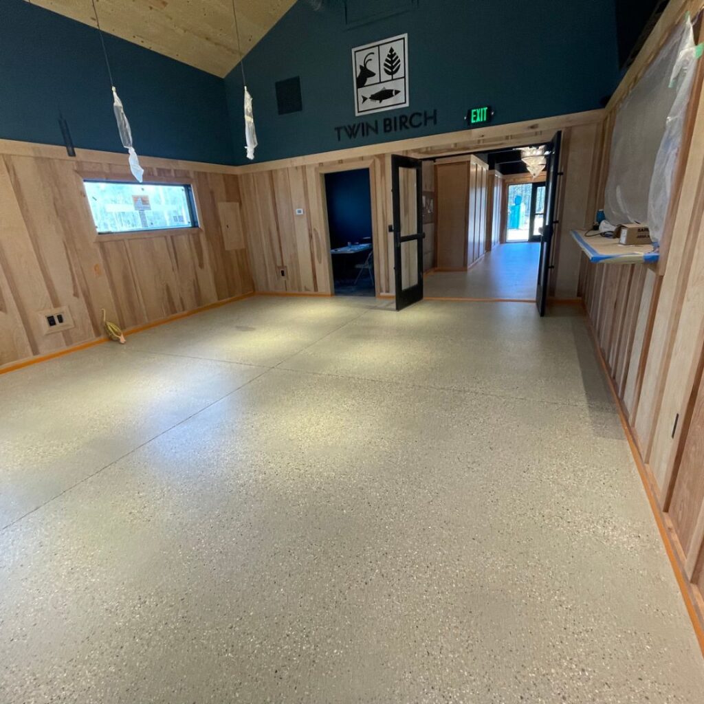 epoxy floor without grinding Traverse City Michigan-min