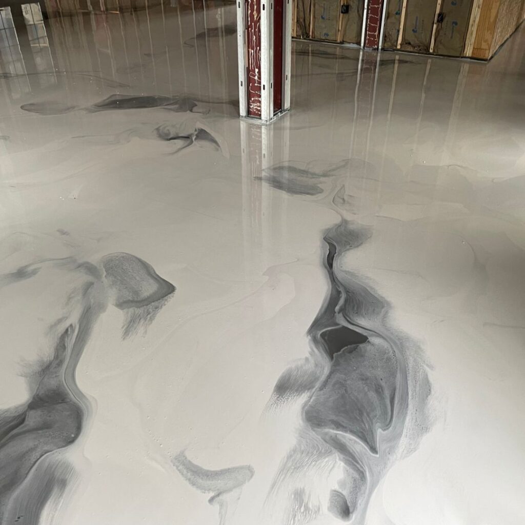 epoxy flooring for basement Traverse City Michigan-min