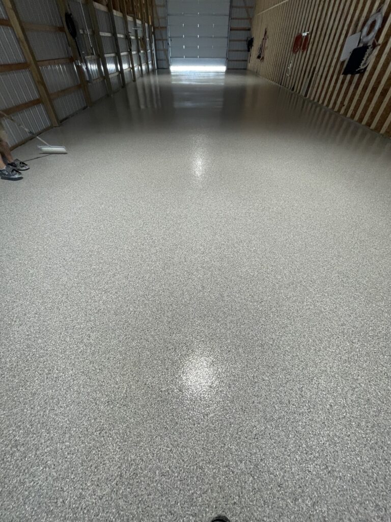 epoxy flooring for garage Traverse City Michigan