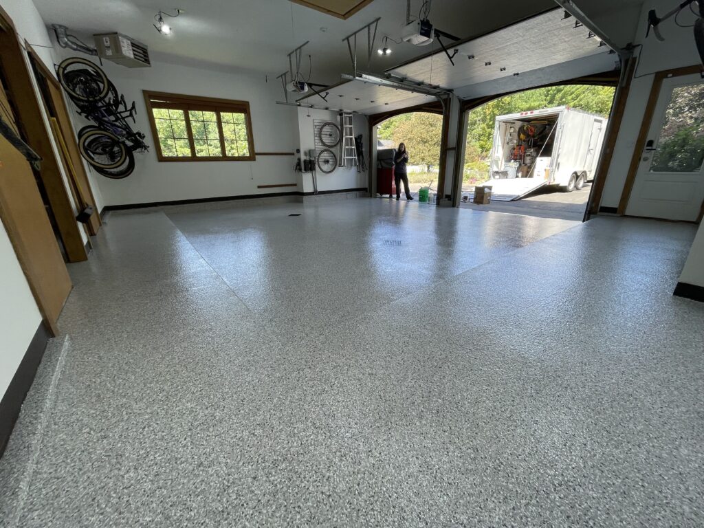 is epoxy flooring cheaper than tile Traverse City Michigan
